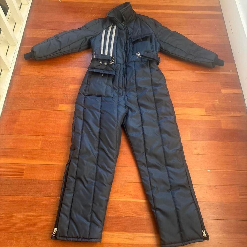 Jcpenney Men's Navy and Blue Jumpsuit